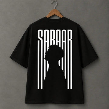SABAAR Striped Silhouette T-Shirt