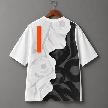 Monochrome Flow T-Shirt