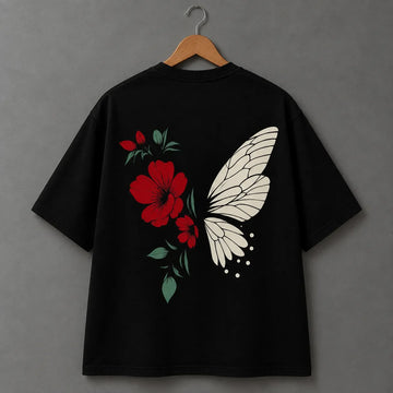 Floral Butterfly Graphic
